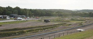 Vanding af baneanlæg på Ørnedalsbanen