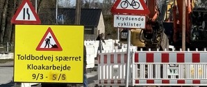 Kloakarbejde på Toldbodvej varer længere end først antaget