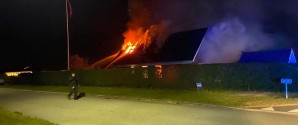 Villa i brand natten til tirsdag