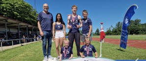 Sæby Atletik SIK80 deltog i De Vestdanske Mesterskaber i Atletik i Randers