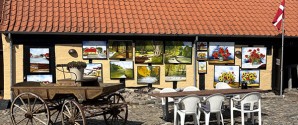 Kunstnerkolonien er rykket ind i Købmandsgården