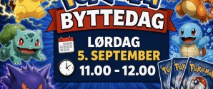 Kontur gentager succesen: Pokémon byttedag i butikken