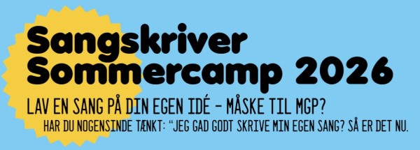 Sangskriver Sommercamp 2026