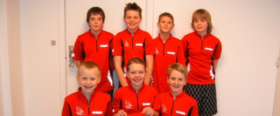 Sæby Badmintonklub U13D pulje vindere