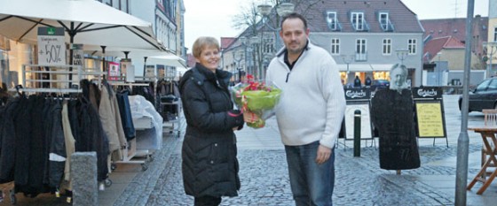 Ugens flotte buket fra Bellis Blomster går til:
