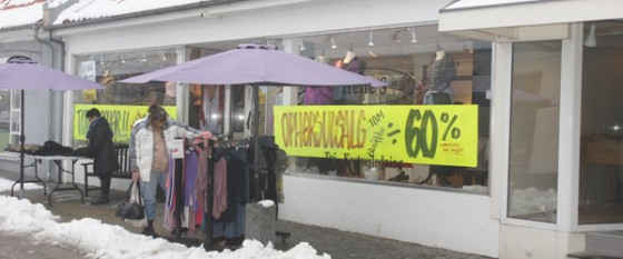 Ny Sandwich Café i Vestergade i Sæby
