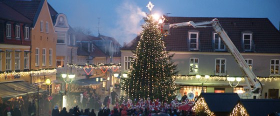 Sæby er klar til årets julehandel skydes i gang