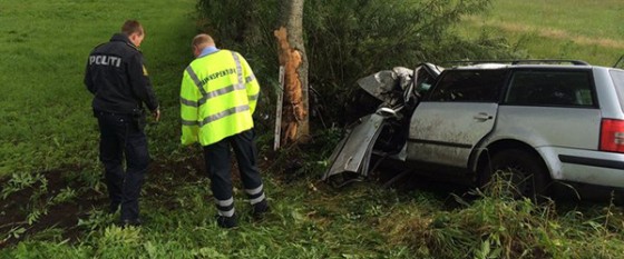 31-årig mand fra Voerså død efter solo-ulykke