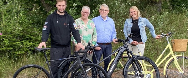 Nyt cykeludlejningskoncept fra Sæby Cykler styrker turismen langs Østkysten