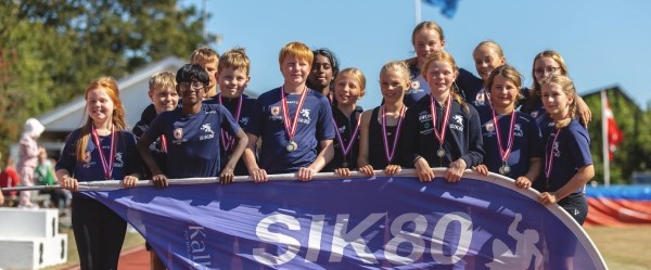 Atletik start inde i Sæby Spektrum