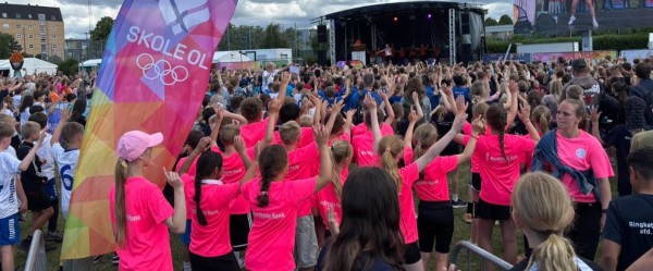 Flot placering til lokale skoler ved finalen i Skole OL 2026