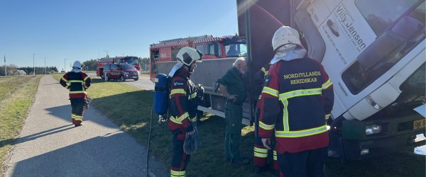 Varm starter sendte brandvæsnet på gaden