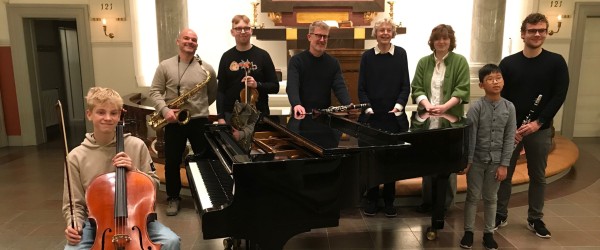 Musikskolen spiller koncert i Sæby Kirke den 21. maj