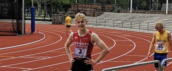 Willas Mogensbæk udtaget på U20 landsholdet i atletik