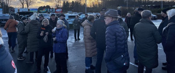 Mere end 100 deltog i Hjerteforeningens nytårsmarch