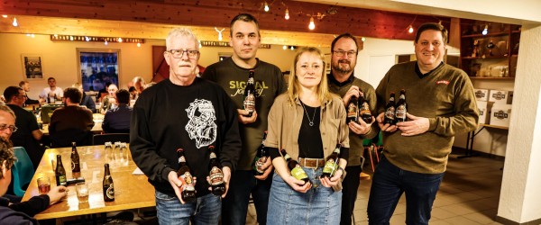 Vellykket ølsmagning i Lyngså
