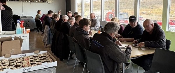 Første arbejdsdag på Ørnedalsbanen