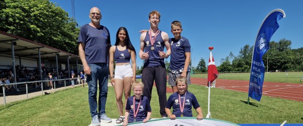 Sæby Atletik SIK80 deltog i De Vestdanske Mesterskaber i Atletik i Randers
