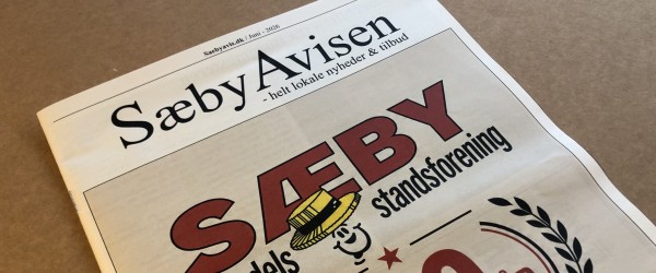 Hold øje med din postkasse – Sæby Avisens trykte avis er snart på gaden