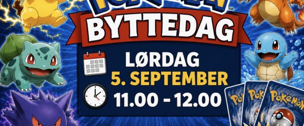 Kontur gentager succesen: Pokémon byttedag i butikken