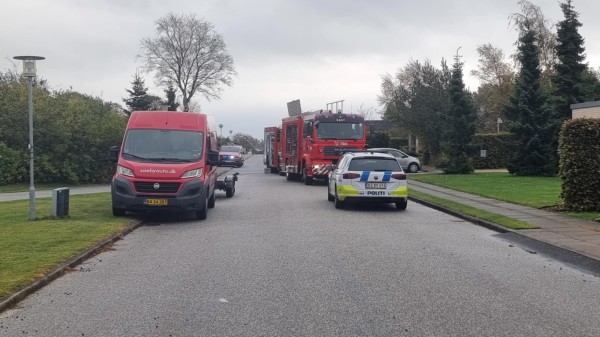 Gaspejs startede brand på Rebslagervej i Sæby