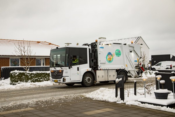 Sådan henter vi dit affald omkring jul og nytår
