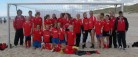 Skjoldmøer til Beach Soccer i Blokhus