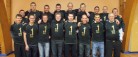 Guldtrøjer til fodboldafslutning hos Syvsten IF