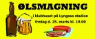 Så er der ølsmagning på Lyngså Stadion