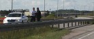 Solouheld førte til lang kø på E45 ved Vangen