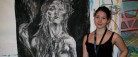 18-årig pige fra Lyngså får soloudstilling på Galleri