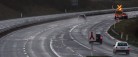Solouheld på E45 ved Sæby i morges