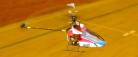 Helikopterflyvning i Voersåhallen