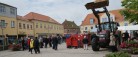 Landlig stemning på Sæby Torv lørdag formiddag