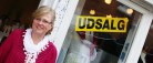Hyggelig lille forretning i Jernbanegade i Dybvad