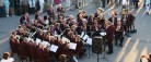 Musikkorps Sæby underholder på Sæby Torv
