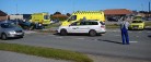 Færdselsuheld ved City Vest i Sæby
