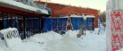 Byggeriet på Hørby Efterskole fortsætter trods snestormen