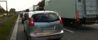Uheld på motorvej E45 i nordgående retning