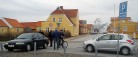 Ildebefindende bag rattet mandag morgen