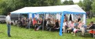 Grillspyd, vin og hjorte i skoven<br>…