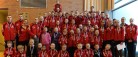 Springgymnaster trodsede sneen og vandt medaljer