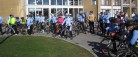Standerhejsning i Sæby Motions Cykel Club