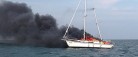 Sæby Redningsstation til bådbrand ved Læsø