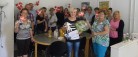 En super stolt modtager af juli måneds trivselspris