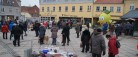 Tøndeslagning og fastelavnsboller på Sæby Torv