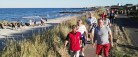 Beachwalk i flot sensommervejr…
