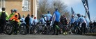 Solskin og højt humør til standerhejsning