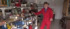 Langs vejen: 73-årig samler<br> åbner museum i Østervrå