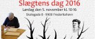 Slægtens dag holdes i år<br> lørdag i Frederikshavn